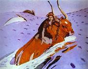 Valentin Serov The Rape of Europe oil painting reproduction